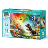 Art Çocuk Kelebeklerin Misafiri Puzzle 25 Parça