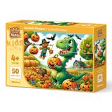 Art Çocuk Sevimli Dinazor 50 Parça Puzzle