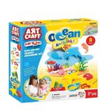 Art Craft 03574 Okyanus Hayvanları 150 GR Oyun Hamuru Seti