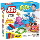 Art Craft Deniz Hayvanları 13 Parça Oyun Hamuru Seti