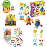 Art Craft İnsan Figürü Seti Oyun Hamuru 150 gr +17 Parça Hamur Kalıbı +5 Renk Oyun Hamuru 100 gr