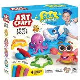 Art Craft TB0521976360 Deniz Hayvanları 13 Parça Oyun Hamuru Seti