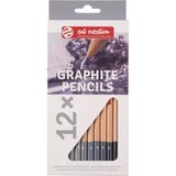 Art Creation 12'li Graphite Kalem Seti Farklı Renk ve Ölçülerle Yaratıcı Çizimler İçin