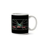Art Hediye 01 Death Star Trench Targeting Computer Star Wars Iki Tarafı Baskılı Kupa Bardak