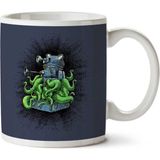 Art Hediye 01 Doctor Who Dalek Tentacles İki Tarafı Baskılı Kupa Bardak