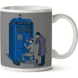 Art Hediye 01 Doctor Who Oo İki Tarafı Baskılı Kupa Bardak