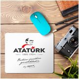 Art Hediye Atatürk 1881 1938 Baskılı 23x19 cm Mouse Pad