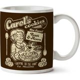 Art Hediye Carols Cookies The Walking Dead Iki Tarafı Baskılı Kupa Bardak
