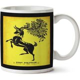 Art Hediye Casa Baratheon Got Iki Tarafı Baskılı Kupa Bardak