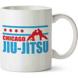 Art Hediye Chicago Jiu Jitsu Baskılı Kupa Bardak