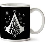 Art Hediye Christmas Tree Assassins Creed Iki Tarafı Baskılı Kupa Bardak