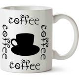 Art Hediye Coffee Kahve Baskılı Kupa Bardak