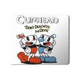 Art Hediye Cuphead Dont Deal With the Devil 4 Baskılı 23x19 cm Mouse Pad