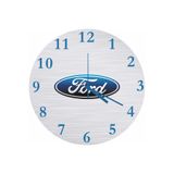 ART HEDİYE Galeriye Özel FORD Çap 30cm Sessiz Akar Bombeli Gerçek Cam Duvar Saati