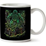 Art Hediye Godbusters Ghostbusters Cthulhu Mythos İki Tarafı Baskılı Kupa Bardak