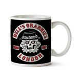 Art Hediye Hells Grannies Monty Python Logo İki Tarafı Baskılı Kupa Bardak