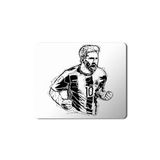 Art Hediye Lionel Messi Baskılı 23x19 cm Mouse Pad