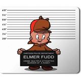 Art Hediye Looney Tunes Habitual Offender Baskılı 23x19 cm Mouse Pad