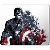 Art Hediye Marvel Captain America Baskılı 23x19 cm Mouse Pad