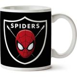 Art Hediye Oakland Spiders Spiderman Homecoming İki Tarafı Baskılı Kupa