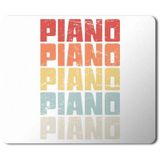 Art Hediye Piano Piyano Baskılı 23x19 cm Mouse Pad