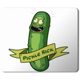 Art Hediye Pickle Rick Baskılı 23x19 cm Mouse Pad