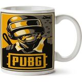Art Hediye Pubg Oyun Poster İki Tarafı Baskılı Kupa Bardak