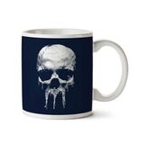Art Hediye Punish Punisher Skull Spray İki Tarafı Baskılı Kupa Bardak