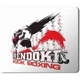 Art Hediye Rendoki Kick Boxing Baskılı 23x19 cm Mouse Pad