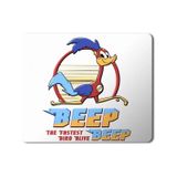 Art Hediye Road Runner Bipp Bipp Baskılı 23x19 cm Mouse Pad