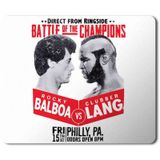 Art Hediye Rocky Balboa ve Clubber Lang Baskılı 23x19 cm Mouse Pad