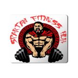 Art Hediye Spartans Gym Fitness 3 Baskılı 23x19 cm Mouse Pad