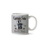 Art Hediye Star Wars Captain Solo Original Kessel Spice İki Tarafı Baskılı Kupa Bardak