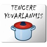 Art Hediye Tencere Yuvarlanmış Kapağını Bulmuş Baskılı 23x19 cm Mouse Pad