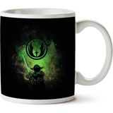 Art Hediye Yoda Art Star Wars İki Tarafı Baskılı Kupa Bardak