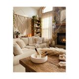 Art-ı Prime Dizayn Premium Palo Santo Tütsülük & Doğal Çanak Seti - Modern Bohem Tasarım Beton Tütsü Kabı