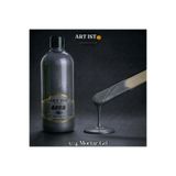 ART IST AURA Sedefli ve Vernikli Metalik Akrilik Boya 500 ml – 504 Mortar Gri | Ahşap, Metal, Seramik, Hobi