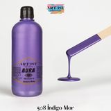 ART IST Aura Tombul Metalik ve Sedefli Boya 500ML - 508 İndigo Mor - 500 ml