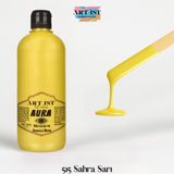 ART IST Aura Tombul Metalik ve Sedefli Boya 500ML - 515 Sahra Sarı - 500 ml