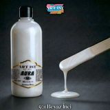 Art Ist Aura Tombul Metalik ve Sedefli Boya 500ML - Beyaz Inci - 501 Beyaz İnci - 500 ml
