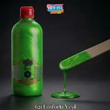 ART IST Dazzle Metalik Sedefli ve Vernikli Boyalar 500ML - 621 Fosforlu Yeşil - 500 ml