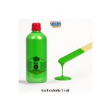 ART IST DAZZLE Metalik Sedefli ve Vernikli Su Bazlı Akrilik Boyalar 500ml | 620 Fosforlu Yeşil