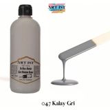 ART IST Geri Dönüşüm Boyaları 500ML - 047 Kalay Gri - 500 ml