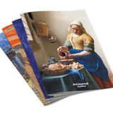 Art Journal 4’lü PAKET çizgili Tel Dikişli A5 Defter Seti – Renkli Karton Kapak, Hafif Holmen Kağıt