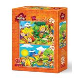 Art Kids Sonbahar-İlkbahar 24 + 35 Parça Puzzle