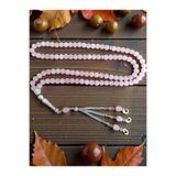 ART LİFE DOĞALTAŞ Natural Stones 56484968465489465 Namaz Tesbihi 99 Lu Namaz Tesbihi Pembe Kuvars Taşı Doğal Taş Namaz