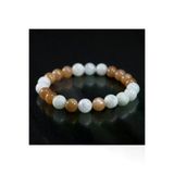 ART LİFE DOĞALTAŞ Natural Stones arlıfedoğaltaş700493 Iki Farklı Aytaşı Tasarım Bileklik