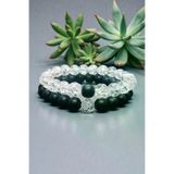 ART LİFE DOĞALTAŞ Natural Stones artlife100990 Sevgili Bilekliği Oniks & Necef Kristali Bilekliği