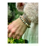 ART LİFE DOĞALTAŞ Natural Stones artlife101060 8 Mm Sitrin Taşı Erkek Kadın Doğal Taş Bileklik Aa Kalite