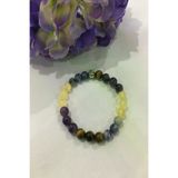 ART LİFE DOĞALTAŞ Natural Stones artlıfe200438 Sertifikalı Ay Taşı,sitrin,florit,hematit Doğaltaş Bileklik